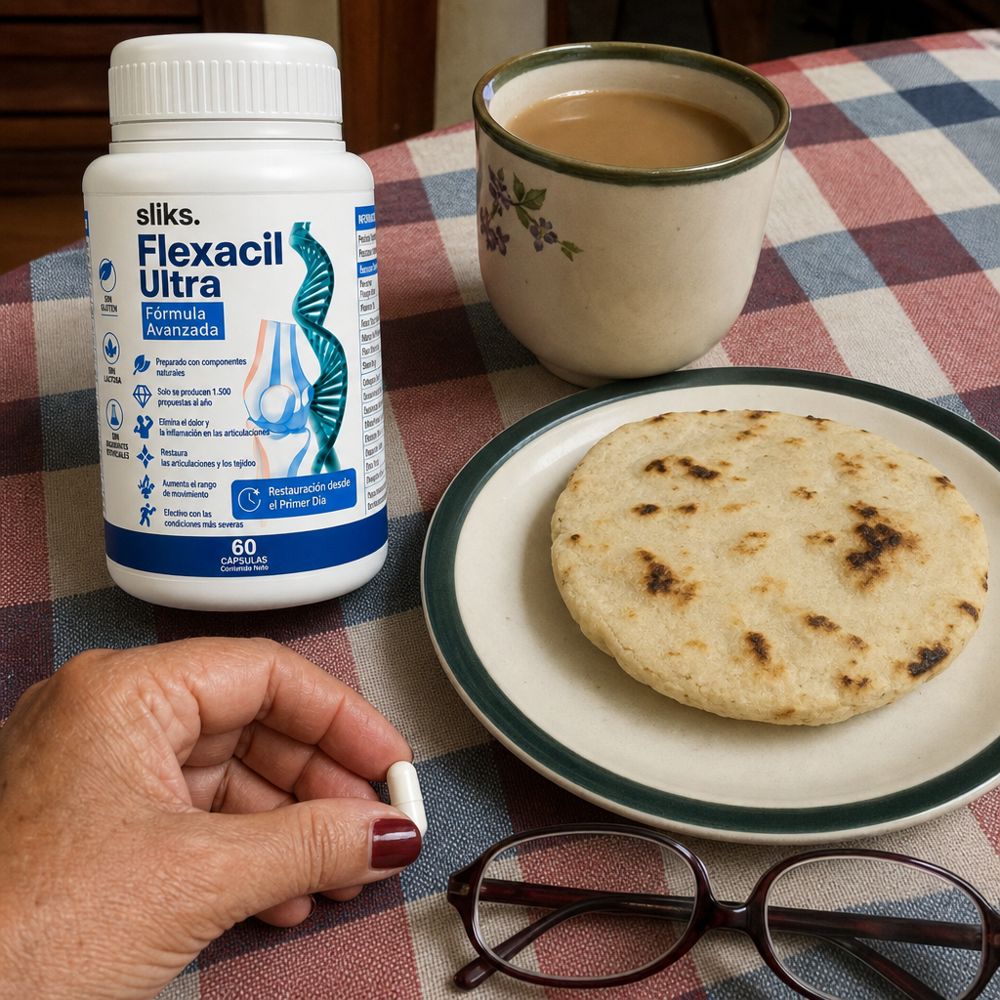 Flexacil Ultra con el desayuno
