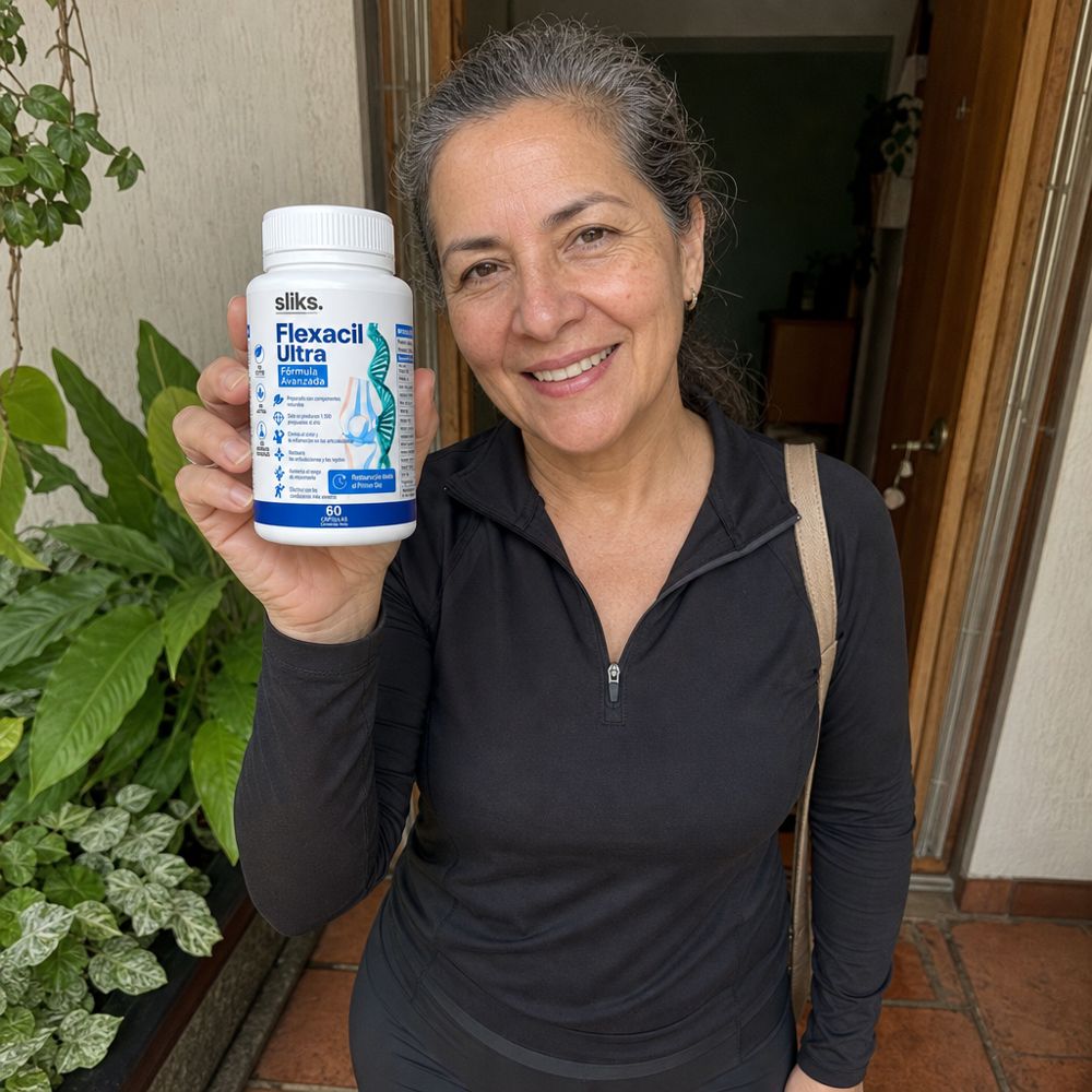 Patricia después de caminar