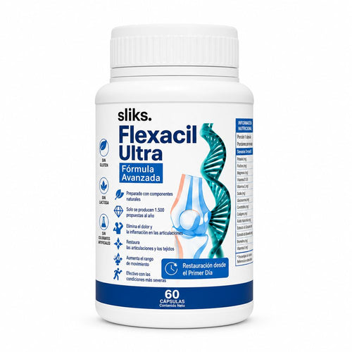 Flexacil Ultra — Suplemento para Articulaciones, 60 Cápsulas