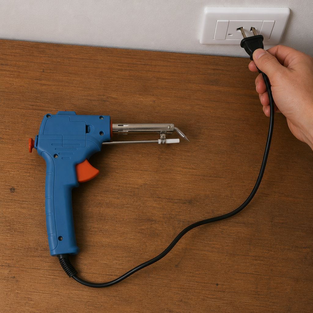 Conectar la pistola